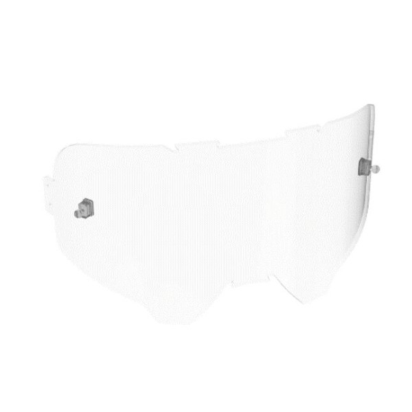 Husqvarna Kids railed goggles single lens clear